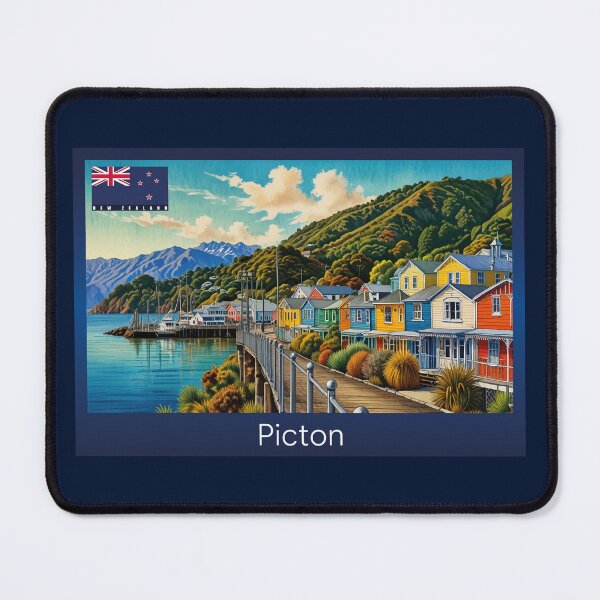Item preview, Picton New Zealand Travel designed and sold by Thistle-TShop.