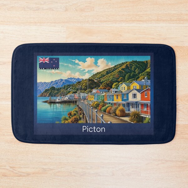 Item preview, Picton New Zealand Travel designed and sold by Thistle-TShop.