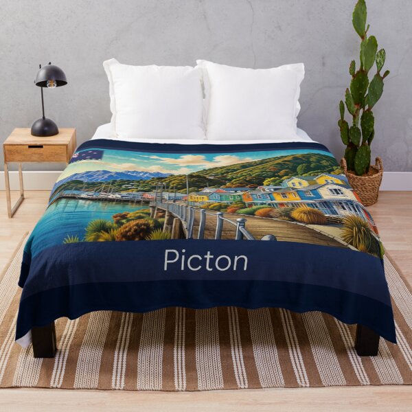 Item preview, Picton New Zealand Travel designed and sold by Thistle-TShop.