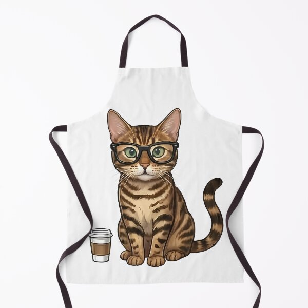 Item preview, Hipster Coffee Cat designed and sold by k3rstman1.