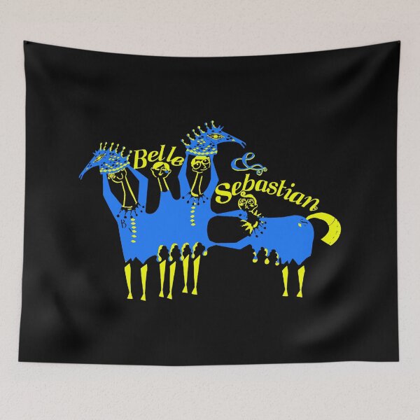 Item preview, Blue And Yellow SIlhouette Chamber Pop designed and sold by ShadeFall.