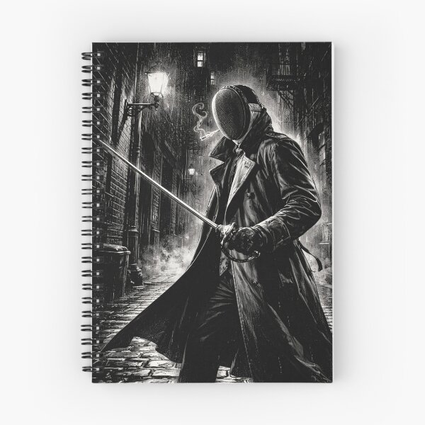 Item preview,  Noir Blade in the Alley designed and sold by ChillCharmStudio.
