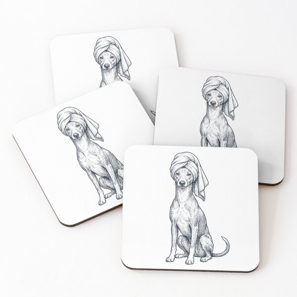Item preview, Whippet Italian Greyhound Spa Bath Dog Mom Dad designed and sold by DoodleTortle.