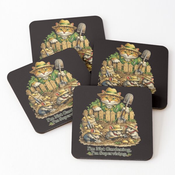 Item preview, Garden Supervisor Cat designed and sold by Tadeusz1.