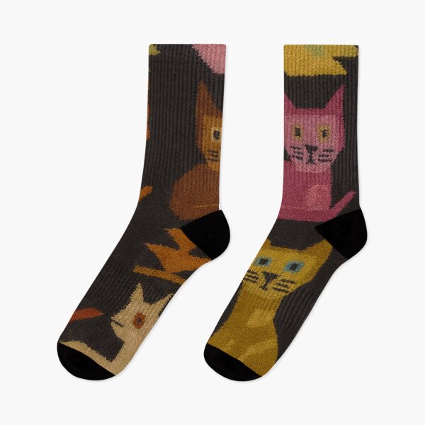 Item preview, Folk Animal Grid – Stylized Birds, Cats & Llamas Tapestry designed and sold by LuxuryApparels.