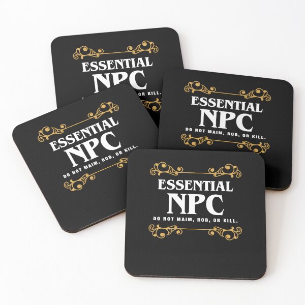 Item preview, Essential NPC Do Not Main Rob Or Kill designed and sold by sameerashiq10.