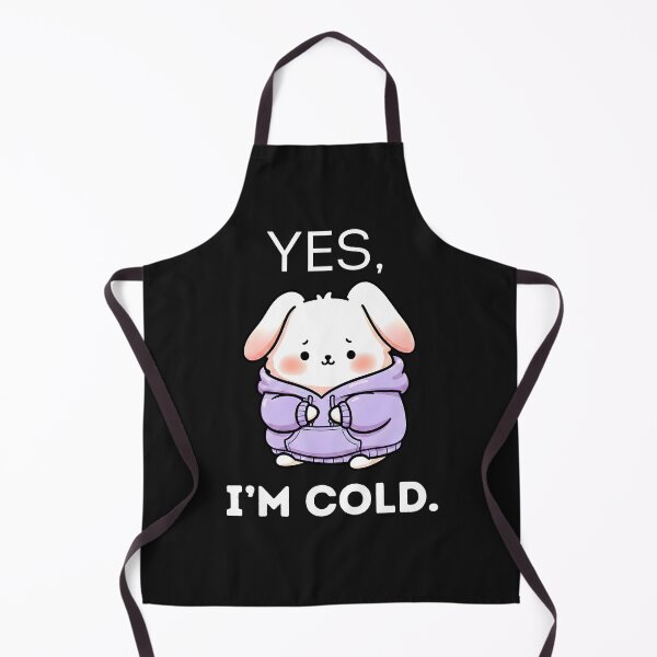 Item preview, Yes, I'm Cold 24/7 - Cute Kawaii Bunny Winter Design designed and sold by AmyLeeKawaii.