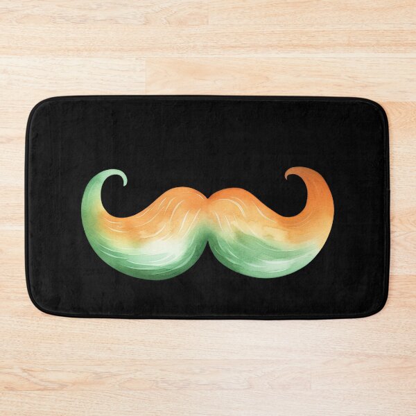 Aperçu de l'œuvre Lutin rigolo à moustache pour la Saint-Patrick créée et vendue par smartrocket.