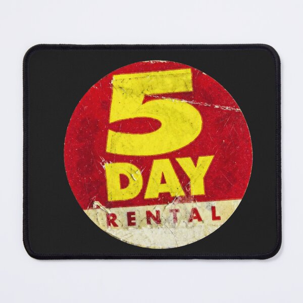 Item preview, Vintage 5 Day Rental VHS Sticker - Retro 80s 90s Video Store Aesthetic designed and sold by Prometheus31.
