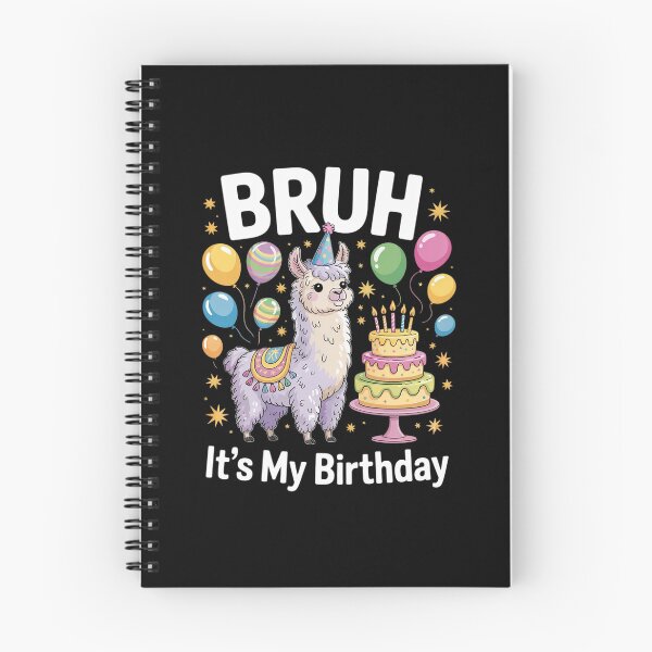 Item preview, Bruh Its My Birthday Llama Pinata Boy Girl Family Party Bday 36 designed and sold by MarryIsMonth.