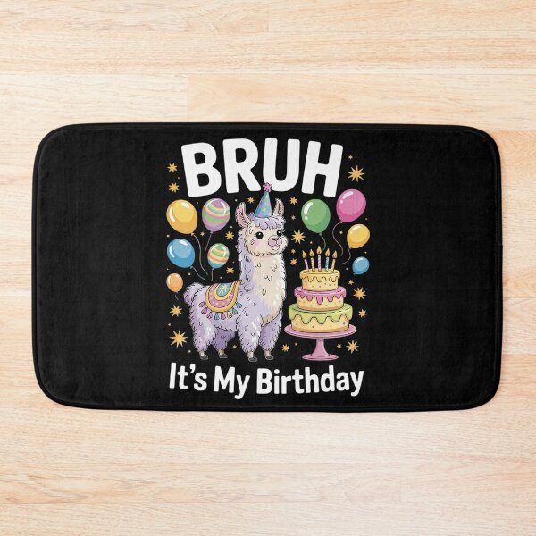 Item preview, Bruh Its My Birthday Llama Pinata Boy Girl Family Party Bday 36 designed and sold by MarryIsMonth.