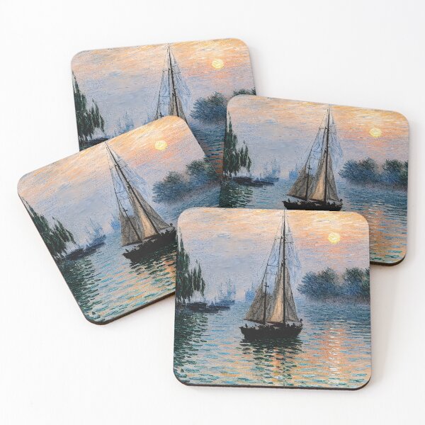 Aperçu de l'œuvre Morning Sail - Scène matinale sereine sur l'eau créée et vendue par artdesignsnow.