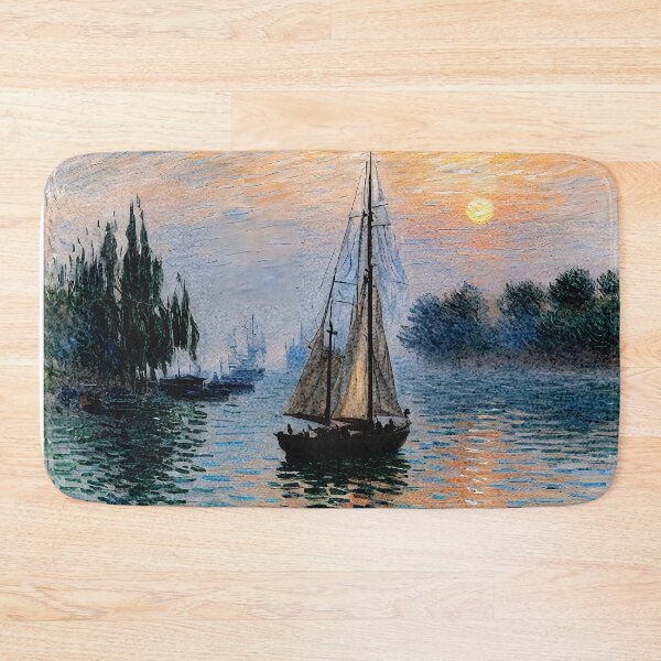 Item preview, Morning Sail - Serene Morning Scene on the Water designed and sold by artdesignsnow.