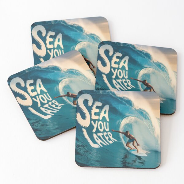 Item preview, Sea you later -  Catch the wave of style and summer ease designed and sold by Nikoverse.