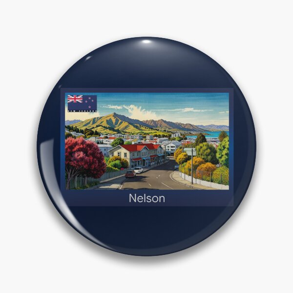 Item preview, Nelson New Zealand Travel designed and sold by Thistle-TShop.