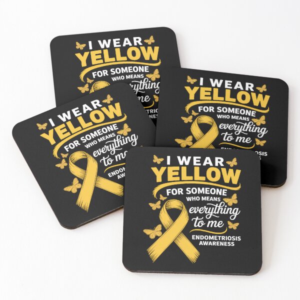 Item preview, I Wear Yellow For Someone Support Endometriosis Awareness designed and sold by tiemacopaxer.