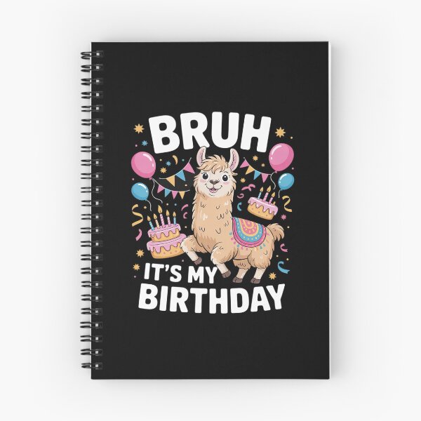 Item preview, Bruh Its My Birthday Llama Pinata Boy Girl Family Party Bday 42 designed and sold by MarryIsMonth.
