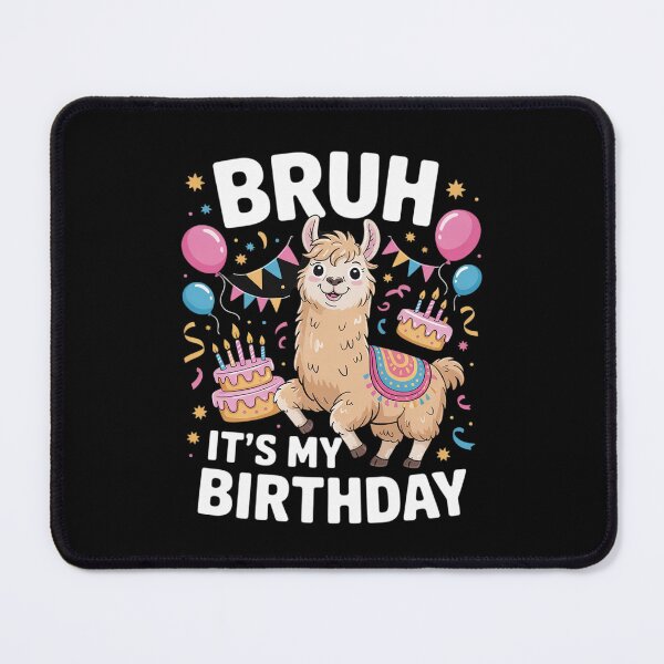 Item preview, Bruh Its My Birthday Llama Pinata Boy Girl Family Party Bday 42 designed and sold by MarryIsMonth.