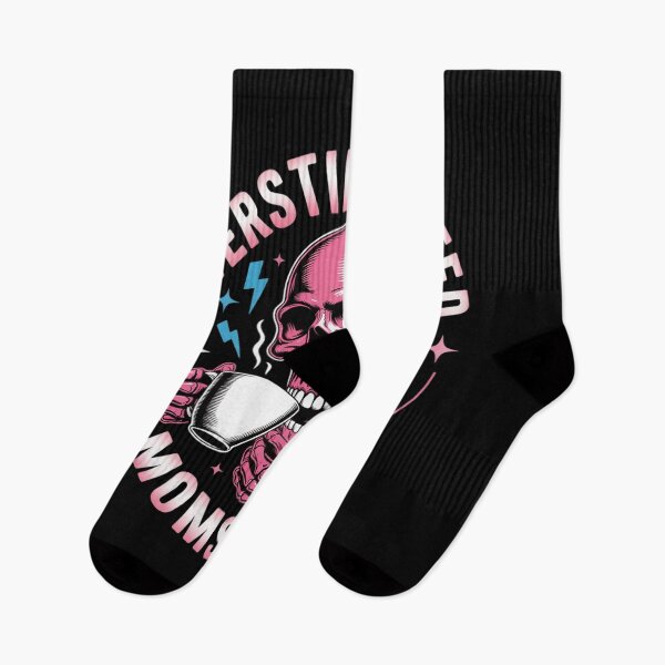 Item preview, Overstimulated Moms Club Coffee Lovers Skull  designed and sold by FadeOfThrone.