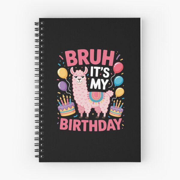 Item preview, Bruh Its My Birthday Llama Pinata Boy Girl Family Party Bday 41 designed and sold by AquaKiev.