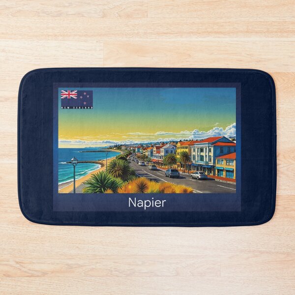 Item preview, Napier New Zealand Travel designed and sold by Thistle-TShop.