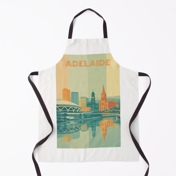 Item preview, Adelaide Riverbank with Festival Centre, St. Peter’s Cathedral and CBD Skyline designed and sold by Places On Earth.