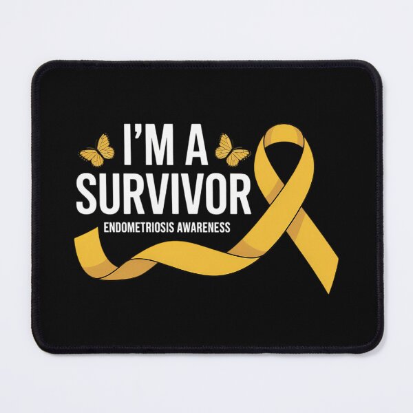 Item preview, I_m A Survivor Endometriosis Recovery Surgery Uterus Removal designed and sold by tiemacopaxer.