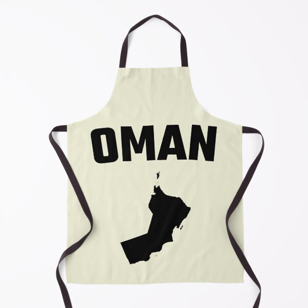 Item preview, Oman Map Silhouette - Modern Minimalist Oman Pride designed and sold by mashmosh.