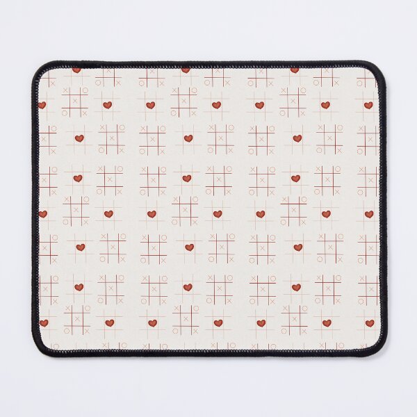 Item preview, Love Tic Tac Toe Pattern- Romantic XOXO Hearts Game Design  designed and sold by neenu-bhasin11.