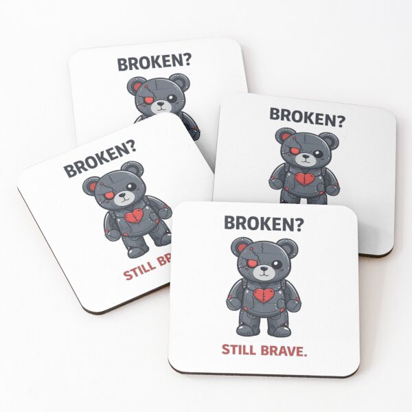 Item preview, Broken Yet Still Brave Bear designed and sold by the-dovlat.