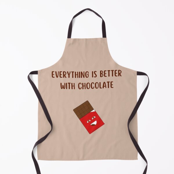 Item preview, Everything Is Better With Chocolate – Funny Dessert Gift for Chocolate Lovers designed and sold by katerin17.