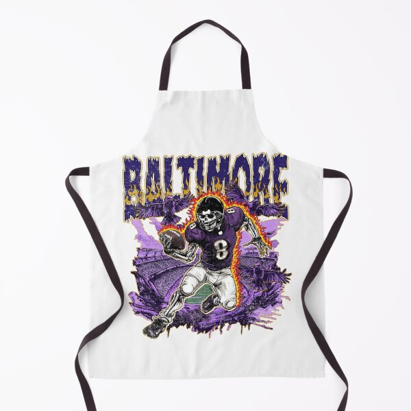Item preview, Baltimore Football Skull designed and sold by RebeccaLittlee.