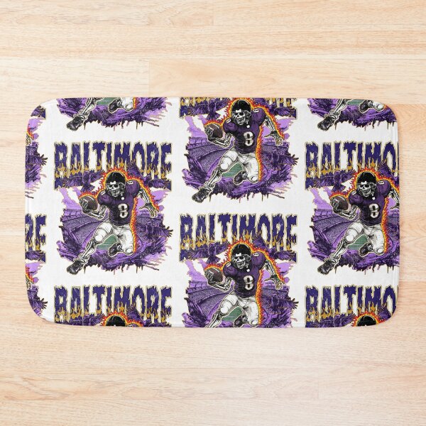 Item preview, Baltimore Football Skull designed and sold by RebeccaLittlee.