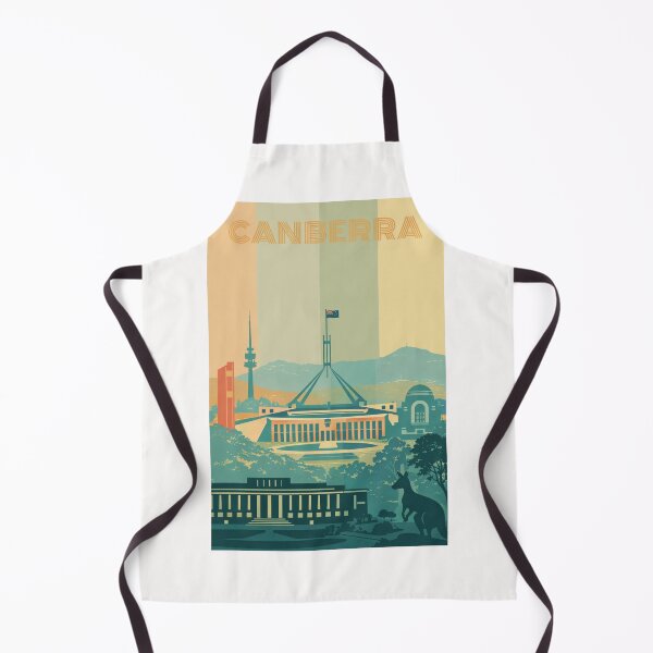 Item preview, Canberra Landmark View with Parliament House, Mount Ainslie and War Memorial designed and sold by Places On Earth.