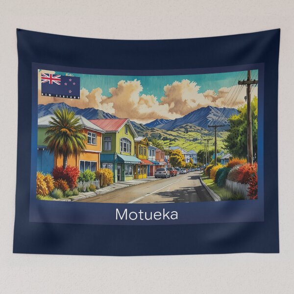 Item preview, Motueka New Zealand Travel designed and sold by Thistle-TShop.