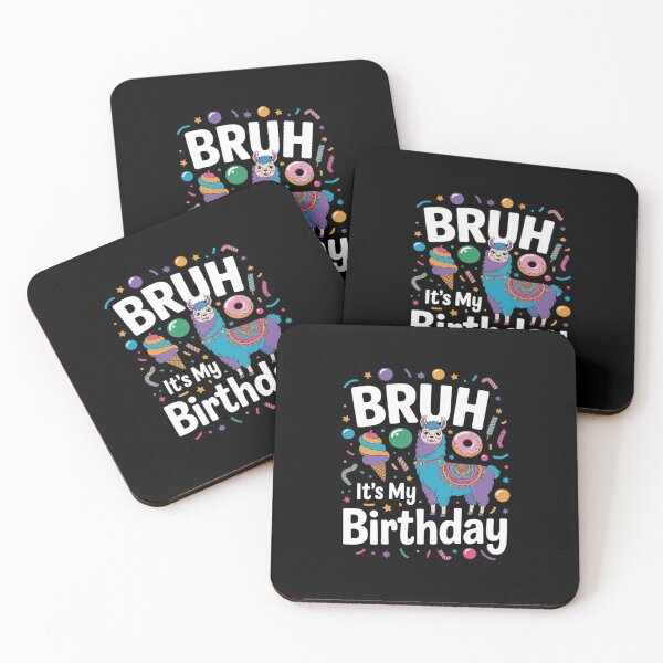 Item preview, Bruh Its My Birthday Llama Pinata Boy Girl Family Party Bday 44 designed and sold by AquaKiev.
