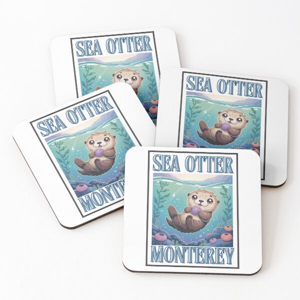Item preview, Sea Otter Monterey designed and sold by Chris-graphics-art.