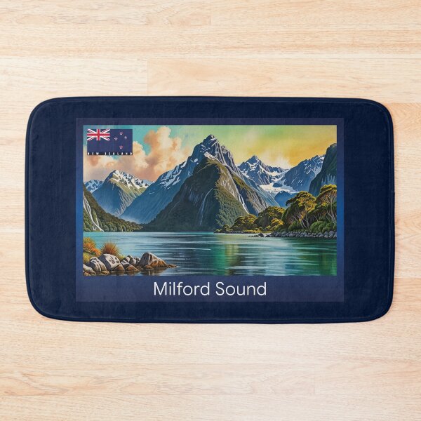 Item preview, Milford Sound New Zealand Travel designed and sold by Thistle-TShop.