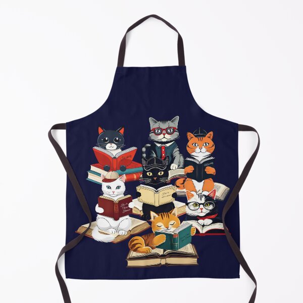 Item preview, Cats Reading Illustration | Cat Art | Book Lover designed and sold by UnhingedBird.