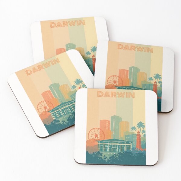 Item preview, Darwin Skyline with Bicentennial Park, Lighthouse and Ferris Wheel designed and sold by Places On Earth.