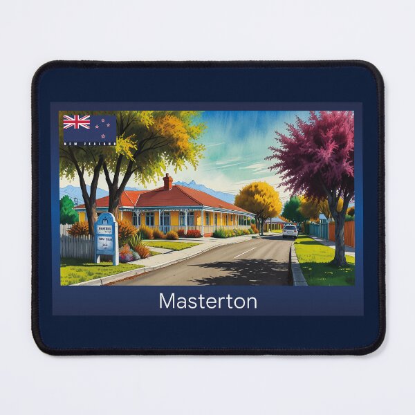 Item preview, Masterton New Zealand Travel designed and sold by Thistle-TShop.
