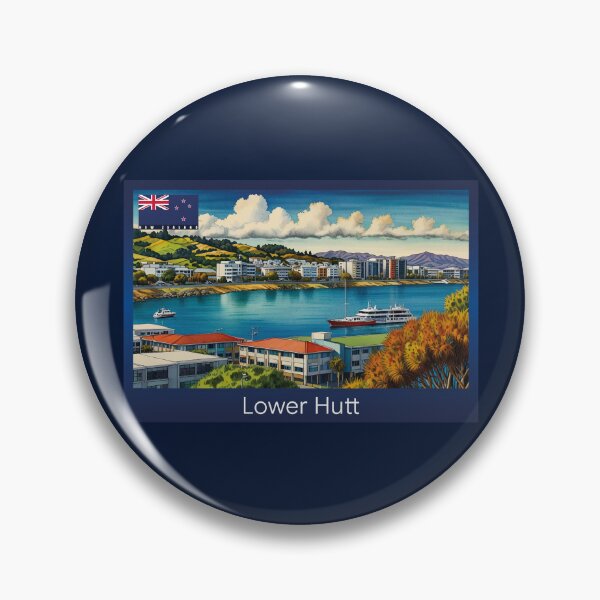 Item preview, Lower Hutt New Zealand Travel designed and sold by Thistle-TShop.