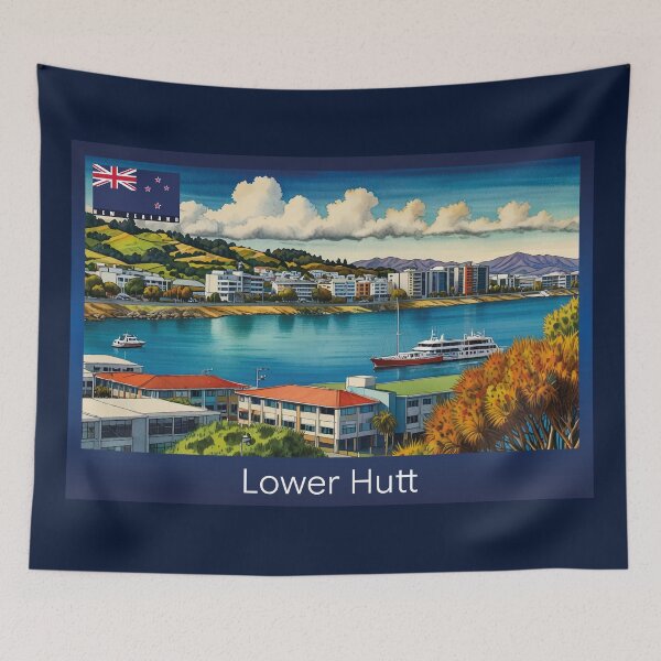 Item preview, Lower Hutt New Zealand Travel designed and sold by Thistle-TShop.