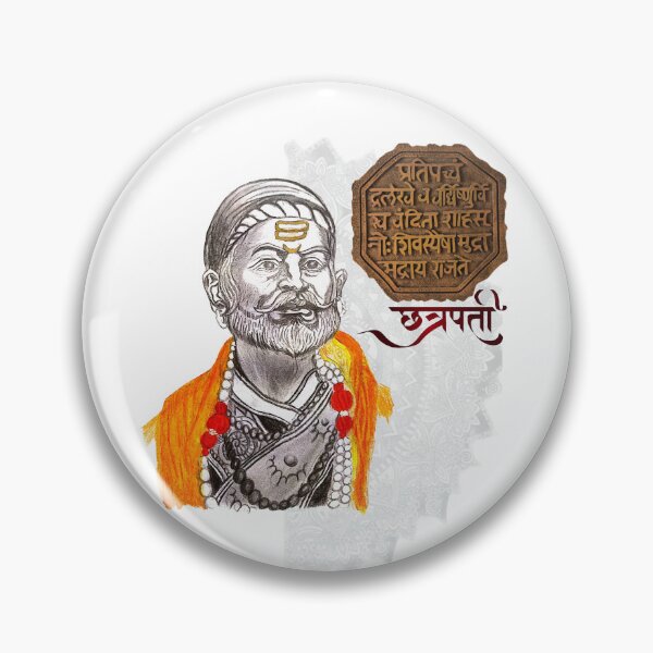 Item preview, Chhatrapati Shivaji Maharaj – Royal Maratha Warrior Portrait Art designed and sold by Unstocks.