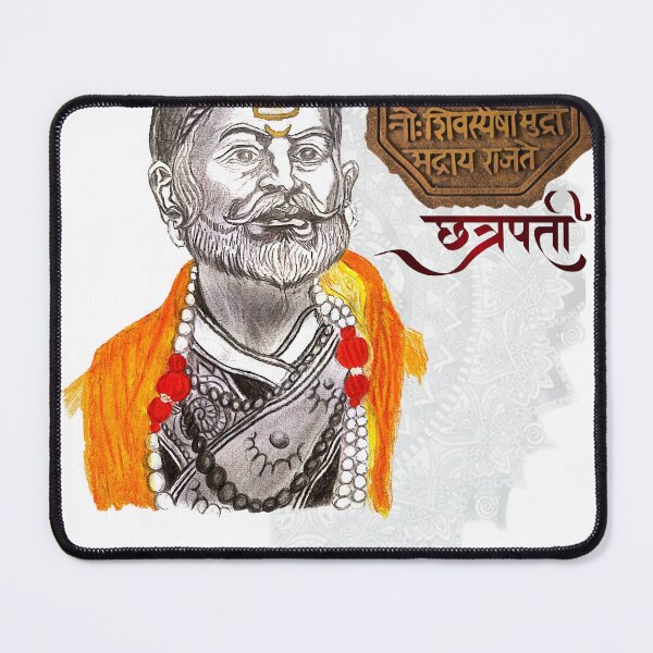 Item preview, Chhatrapati Shivaji Maharaj – Royal Maratha Warrior Portrait Art designed and sold by Unstocks.