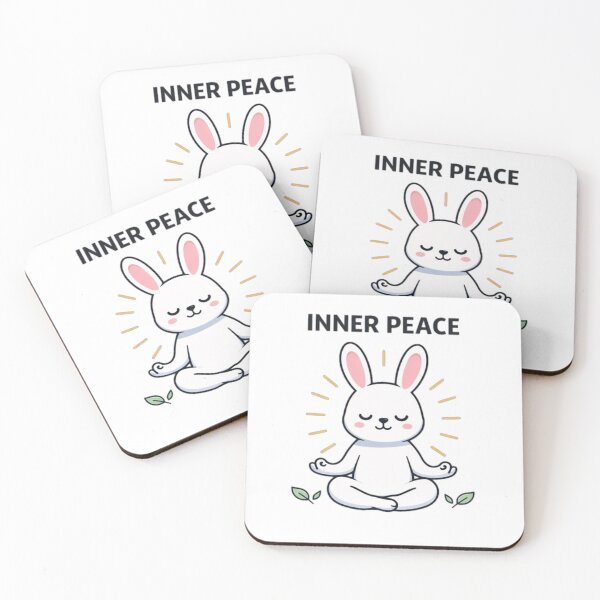 Item preview, Inner Peace Meditating Bunny designed and sold by the-dovlat.