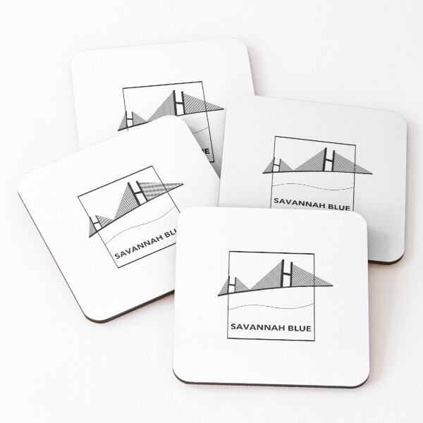 Item preview, Savannah Blue Modern Bridge Minimal  designed and sold by khdmalakarak.