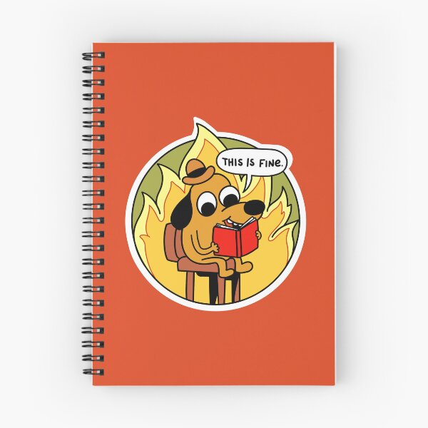 Item preview, This is fine sticker designed and sold by LadyHarker.