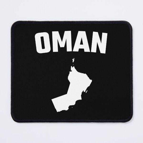 Item preview, Oman Map Silhouette - Classic Minimalist Country Pride Design designed and sold by mashmosh.