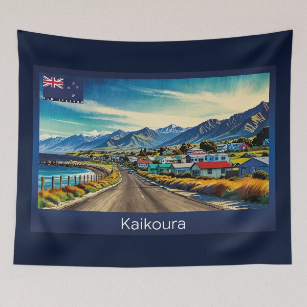 Item preview, Kaikoura New Zealand Travel designed and sold by Thistle-TShop.